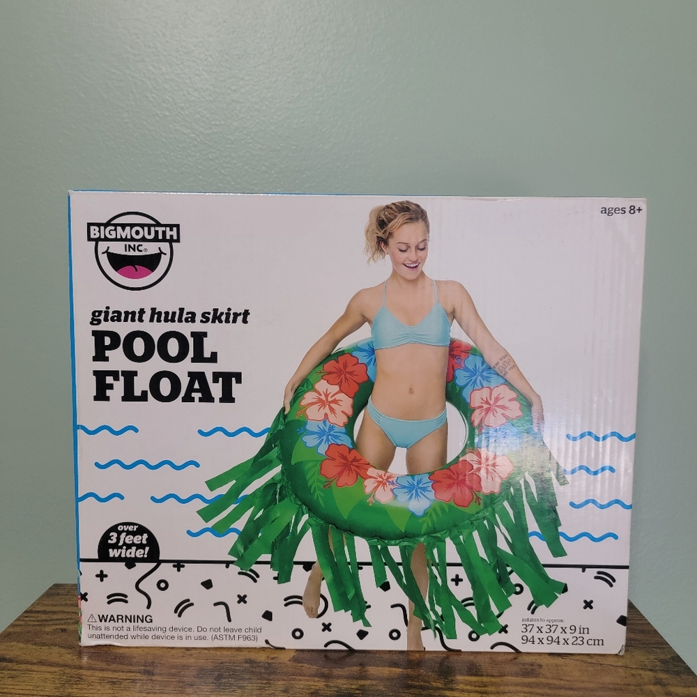 New Giant Hula‎ Skirt Pool Float Tube Beach Hawaiian Swim Party Lounger Ring
